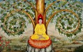 Bouddha sous la poudre d’or Banyan bouddhisme